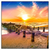 Led Wandbild Am Strand Quadrat Produktvorschau Frontal
