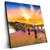 Led Wandbild Am Strand Quadrat Produktvorschau Seitlich