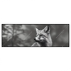 Led Wandbild Anmutiger Fuchs Panorama Produktvorschau Frontal