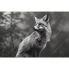 Led Wandbild Anmutiger Fuchs Querformat Motivvorschau
