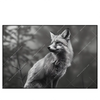 Led Wandbild Anmutiger Fuchs Querformat Produktvorschau Frontal