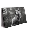 Led Wandbild Anmutiger Fuchs Querformat Produktvorschau Seitlich