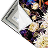 Led Wandbild Aquarell Von Wilden Blumen Hochformat Materialvorschau