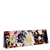 Led Wandbild Aquarell Von Wilden Blumen Panorama Produktvorschau Seitlich