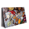 Led Wandbild Aromatische Gewuerze Querformat Produktvorschau Seitlich