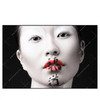 Led Wandbild Asiatische Schoenheit Querformat Produktvorschau Frontal