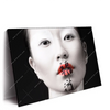 Led Wandbild Asiatische Schoenheit Querformat Produktvorschau Seitlich