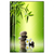Led Wandbild Bambus Steine Hochformat Produktvorschau Frontal