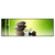 Led Wandbild Bambus Steine Panorama Produktvorschau Frontal