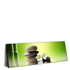 Led Wandbild Bambus Steine Panorama Produktvorschau Seitlich
