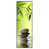 Led Wandbild Bambus Steine Schmal Produktvorschau Frontal