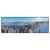 Led Wandbild Berge Und Waelder In Schnee Panorama Produktvorschau Frontal