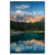 Led Wandbild Bergsee Im Wald Hochformat Produktvorschau Frontal