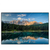 Led Wandbild Bergsee Im Wald Querformat Produktvorschau Frontal