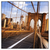 Led Wandbild Beruehmte Brooklyn Bridge Quadrat Produktvorschau Frontal