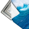 Led Wandbild Blaue Welle Im Meer Quadrat Materialvorschau