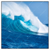 Led Wandbild Blaue Welle Im Meer Quadrat Produktvorschau Frontal