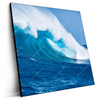 Led Wandbild Blaue Welle Im Meer Quadrat Produktvorschau Seitlich