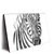 Led Wandbild Bleistiftzeichnung Zebra Querformat Produktvorschau Seitlich