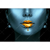 Led Wandbild Blue Skin Querformat Motivvorschau