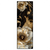 Led Wandbild Blueten Gold Weiss Schwarz Schmal Produktvorschau Frontal