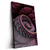 Led Wandbild Blueten Spirale Hochformat Produktvorschau Seitlich