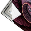 Led Wandbild Blueten Spirale Querformat Materialvorschau