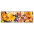 Led Wandbild Bluetenzauber Panorama Produktvorschau Frontal