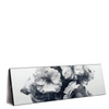 Led Wandbild Blumen Im Schwarzen Farbnebel Panorama Produktvorschau Seitlich