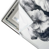 Led Wandbild Blumen Im Schwarzen Farbnebel Querformat Materialvorschau
