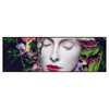 Led Wandbild Blumen Koenigin Panorama Produktvorschau Frontal