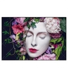 Led Wandbild Blumen Koenigin Querformat Produktvorschau Frontal