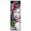 Led Wandbild Blumen Koenigin Schmal Produktvorschau Frontal