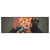 Led Wandbild Blumenportrait Einer Frau Panorama Produktvorschau Frontal