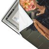 Led Wandbild Blumenportrait Einer Frau Quadrat Materialvorschau
