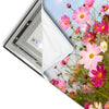 Led Wandbild Blumenwiese Bei Strahlend Blauem Himmel Panorama Materialvorschau