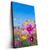 Led Wandbild Blumenwiese Unter Blauem Himmel Hochformat Produktvorschau Seitlich