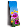 Led Wandbild Blumenwiese Unter Blauem Himmel Schmal Produktvorschau Seitlich