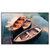 Led Wandbild Boote Im Bergsee Querformat Produktvorschau Frontal