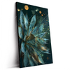 Led Wandbild Botanischer Glanz Hochformat Produktvorschau Seitlich