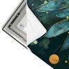 Led Wandbild Botanischer Glanz Quadrat Materialvorschau