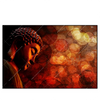 Led Wandbild Bronze Zen Buddha Querformat Produktvorschau Frontal