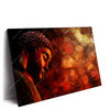 Led Wandbild Bronze Zen Buddha Querformat Produktvorschau Seitlich