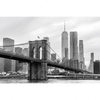 Led Wandbild Brooklyn Bridge Schwarzweiss Querformat Motivvorschau