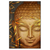 Led Wandbild Buddha Bambus In Gold Hochformat Produktvorschau Frontal
