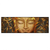 Led Wandbild Buddha Bambus In Gold Panorama Produktvorschau Frontal