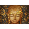 Led Wandbild Buddha Bambus In Gold Querformat Motivvorschau