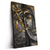 Led Wandbild Buddha Bambus Schwarz Hochformat Produktvorschau Seitlich