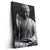 Led Wandbild Buddha Erleuchtung Im Dunkeln Hochformat Produktvorschau Seitlich