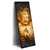Led Wandbild Buddha Golden Splash Schmal Produktvorschau Seitlich